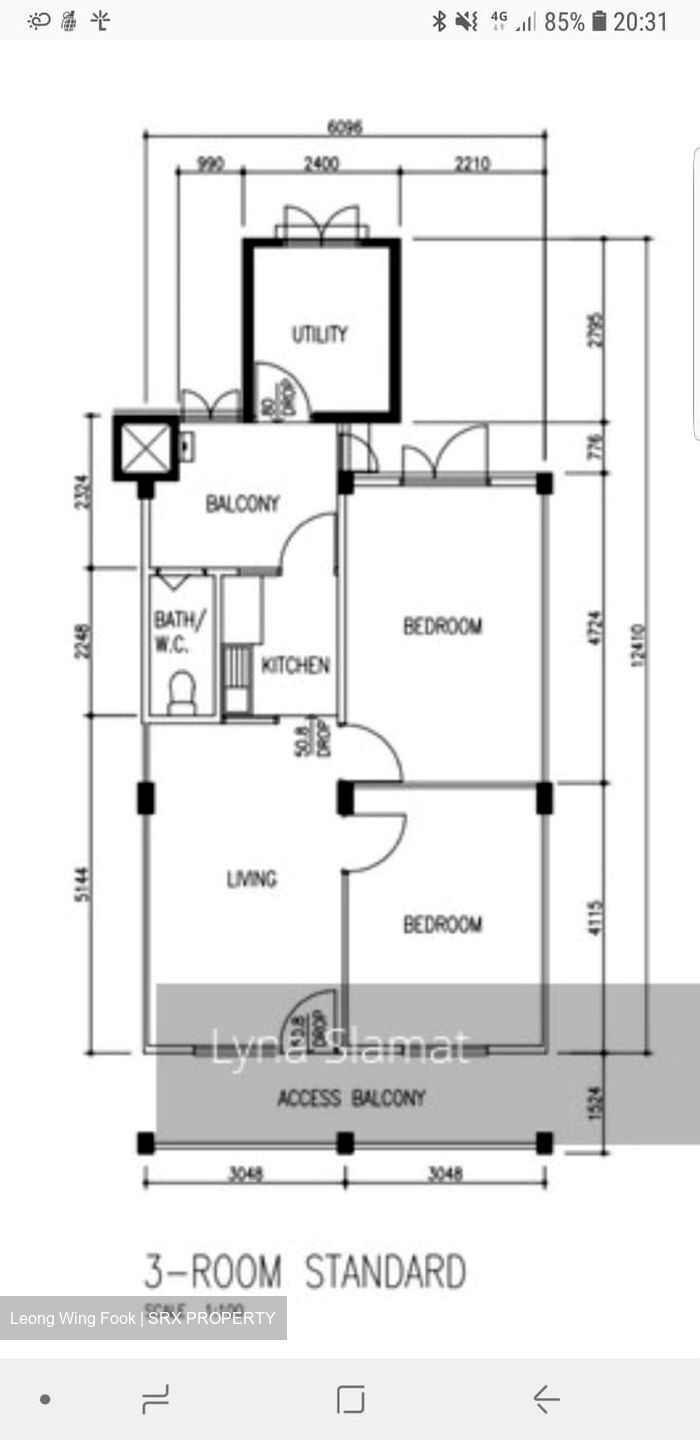 Blk 90 Commonwealth 16 (Queenstown), HDB 3 Rooms #540693271